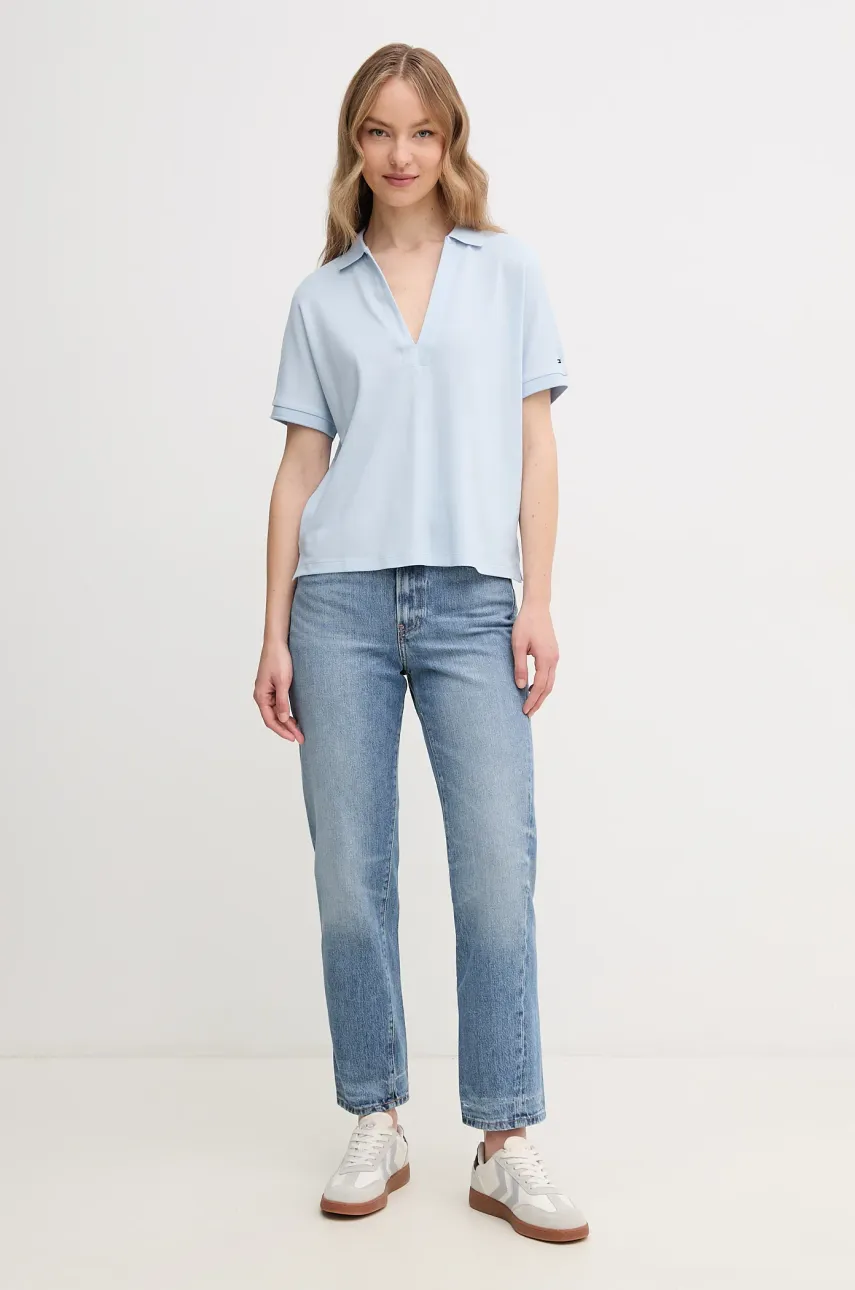 Джинсы Tommy Hilfiger женские высокая посадка WW0WW44355 Джинсы Tommy Hilfiger женские высокая посадка WW0WW44355