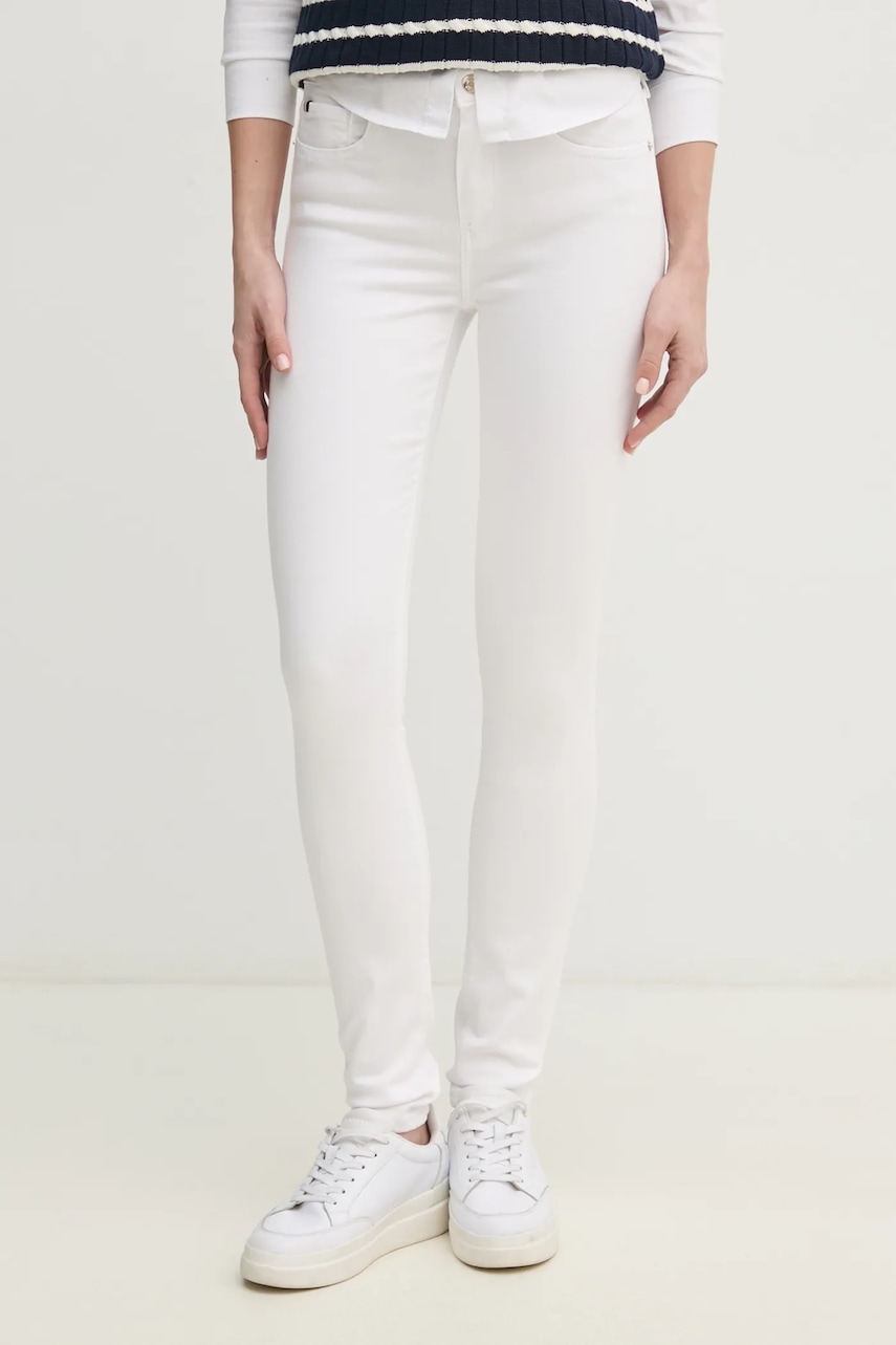 Tommy Hilfiger jeansy damskie kolor biały WW0WW44361