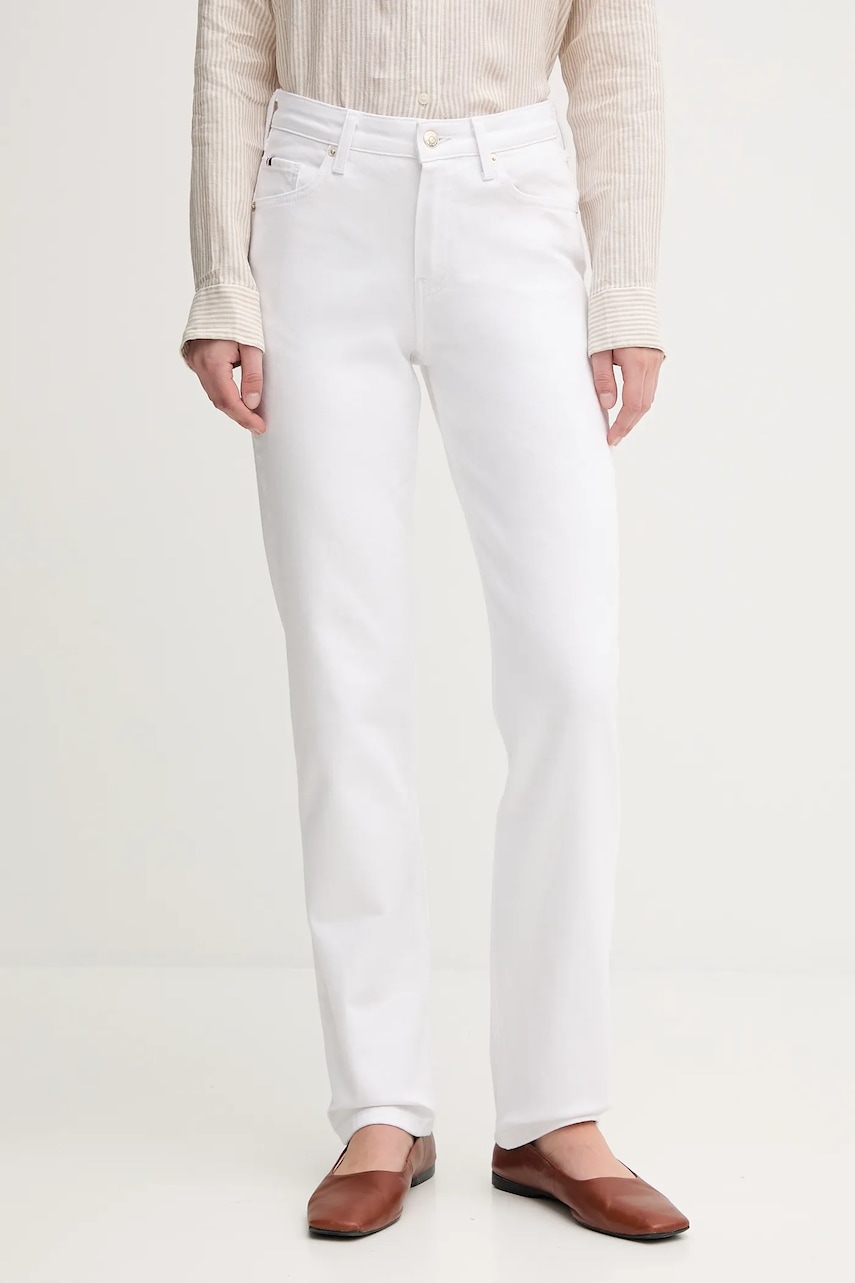 Levně Džíny Tommy Hilfiger dámské, medium waist, WW0WW45923