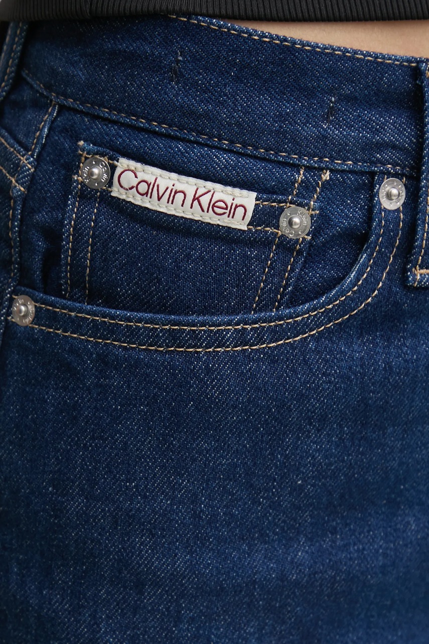 Τζιν παντελόνι Calvin Klein Jeans χρώμα: ναυτικό μπλε, J20J225138 φωτογραφία
