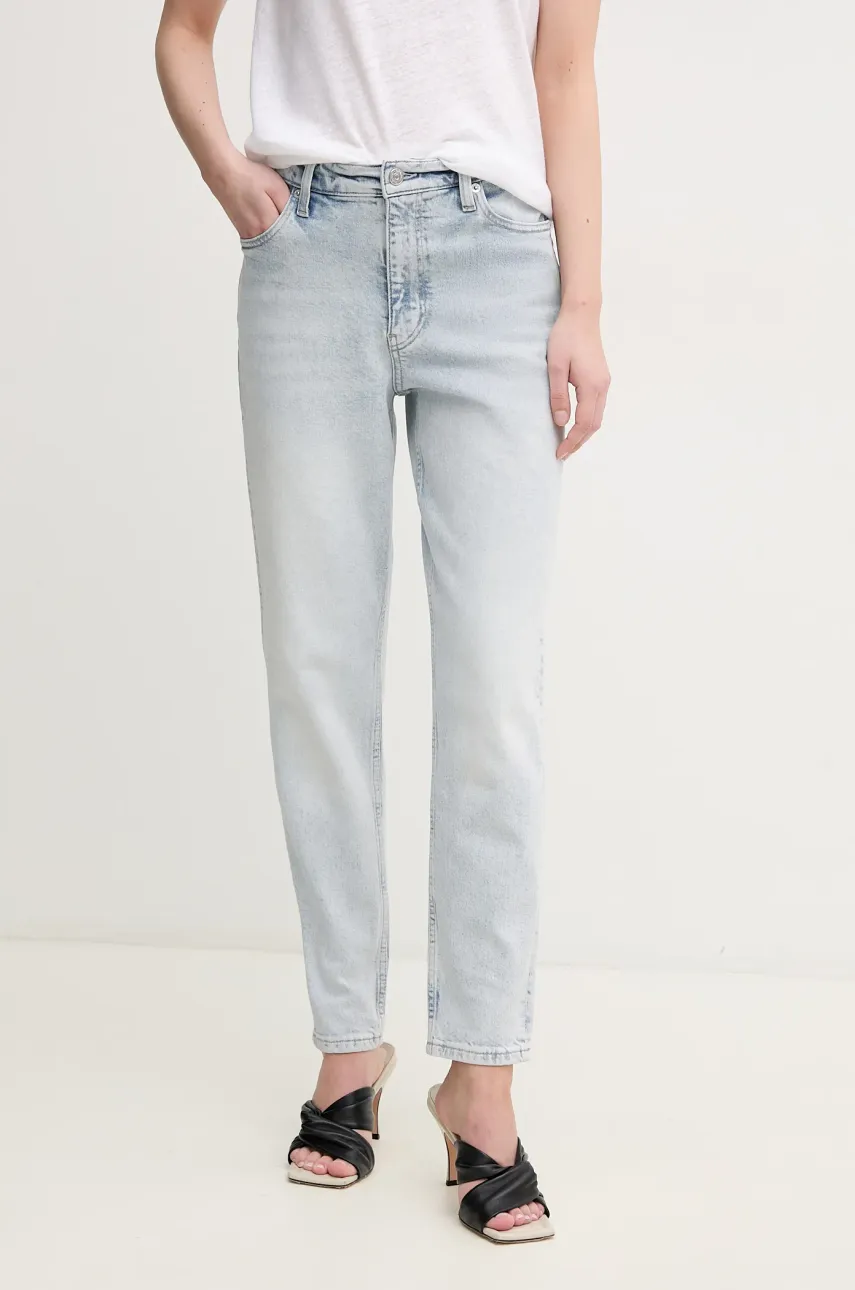 Levně Džíny Calvin Klein Jeans dámské, high waist, J20J225139