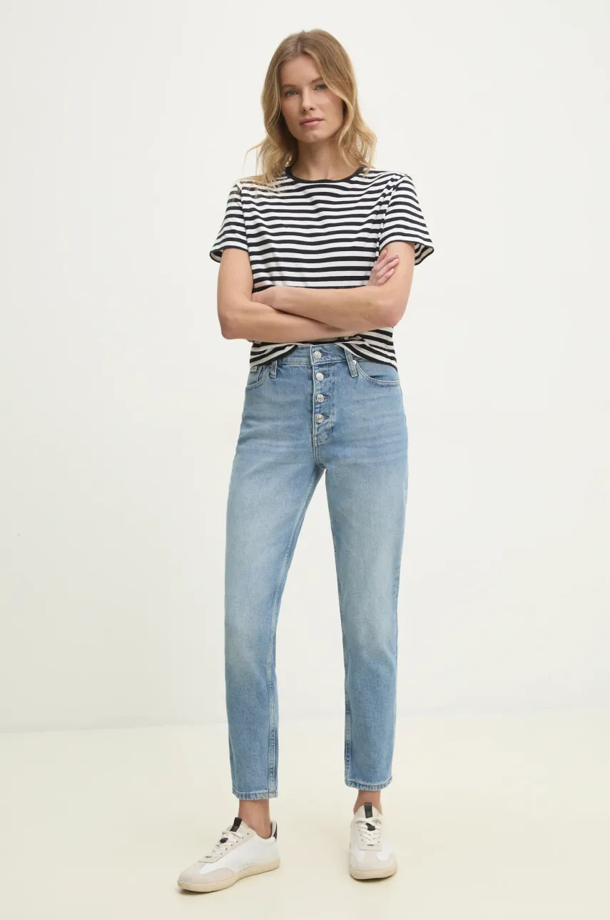 Джинсы Calvin Klein Jeans женские высокая посадка J20J225148 Джинсы Calvin Klein Jeans женские высокая посадка J20J225148