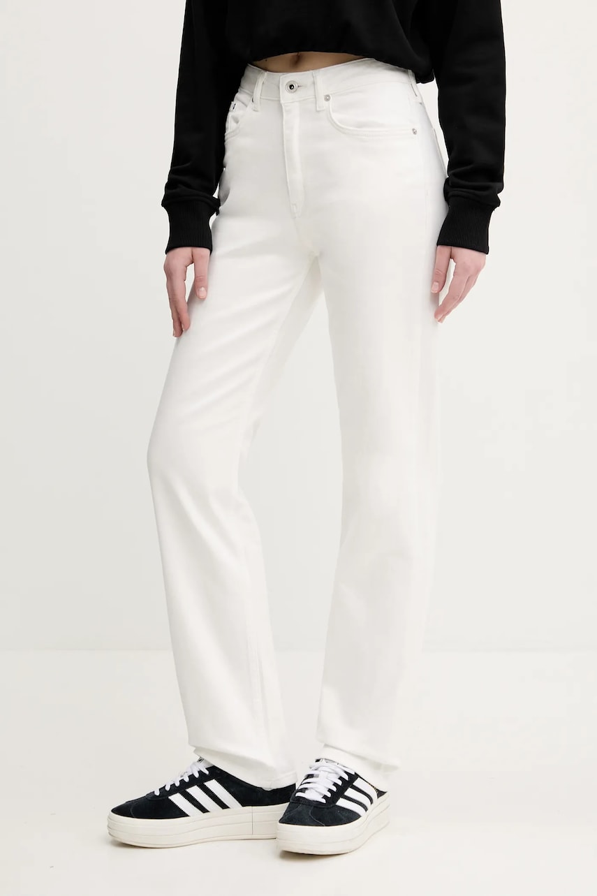 Levně Džíny Karl Lagerfeld Jeans dámské, high waist, A2W10135