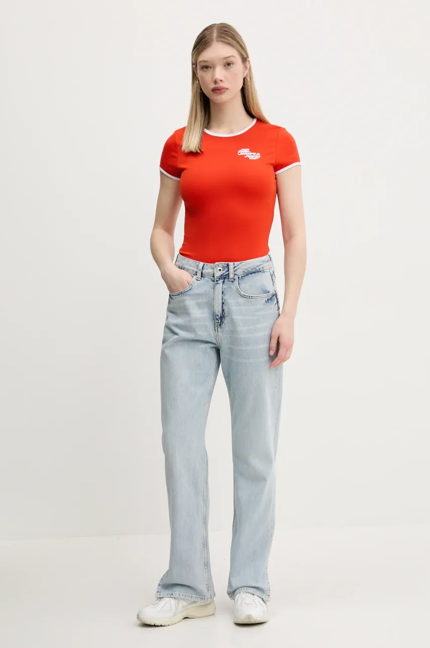Джинсы Karl Lagerfeld Jeans женские высокая посадка A2W10038 Джинсы Karl Lagerfeld Jeans женские высокая посадка A2W10038