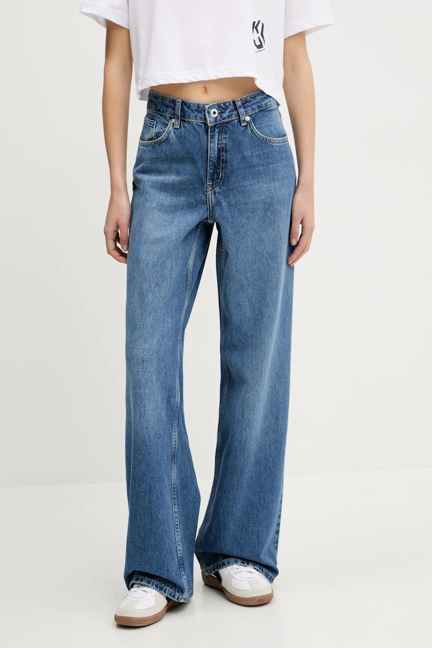 Karl Lagerfeld Jeans jeans femei high waist, A2W10044