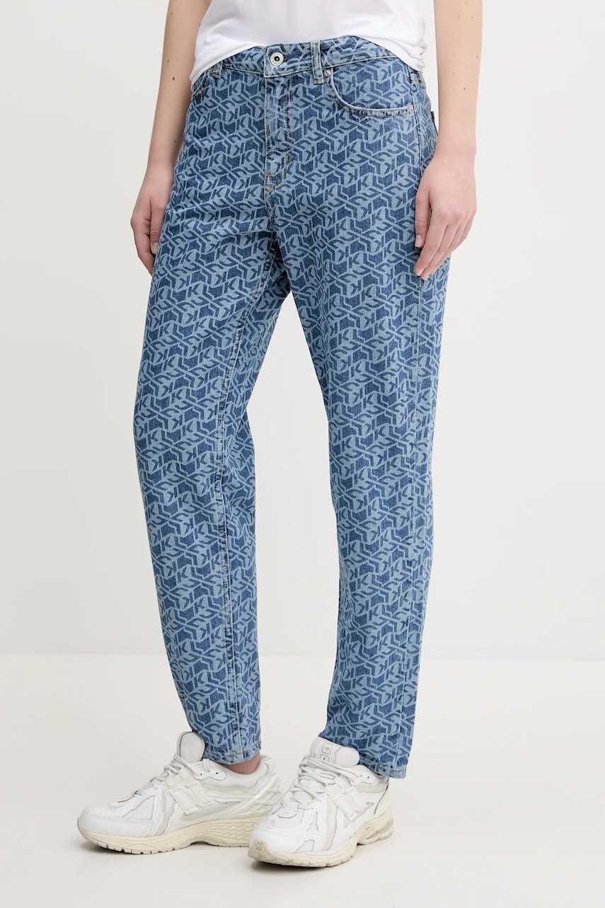 Karl Lagerfeld Jeans jeans femei high waist, A2W10063