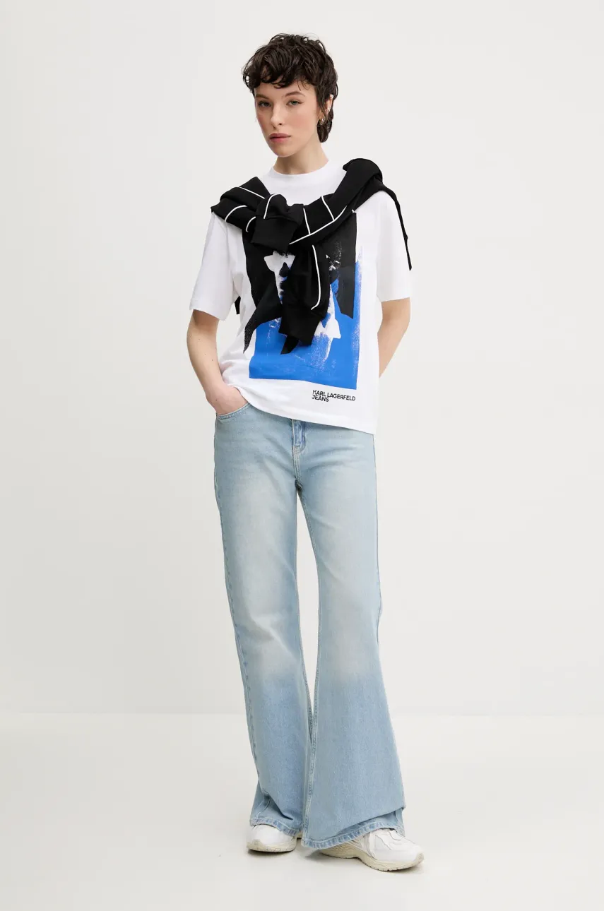 Джинсы Karl Lagerfeld Jeans женские высокая посадка A2W10087 Джинсы Karl Lagerfeld Jeans женские высокая посадка A2W10087