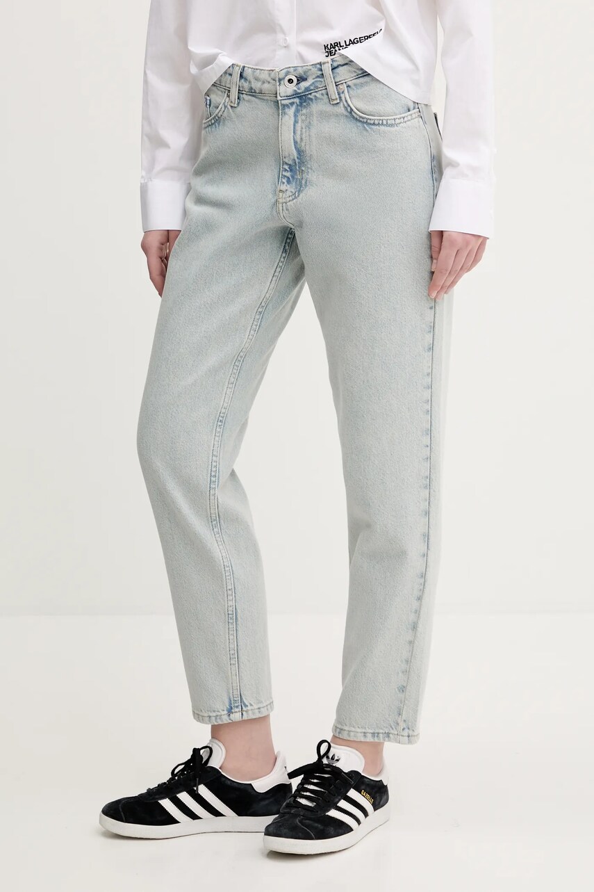 Karl Lagerfeld Jeans jeans femei high waist, A2W10057