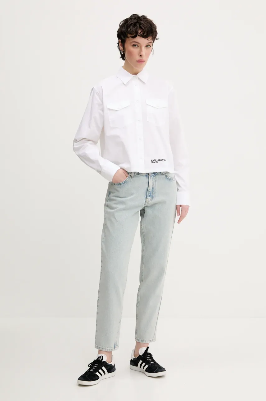 Джинсы Karl Lagerfeld Jeans женские высокая посадка A2W10057 Джинсы Karl Lagerfeld Jeans женские высокая посадка A2W10057