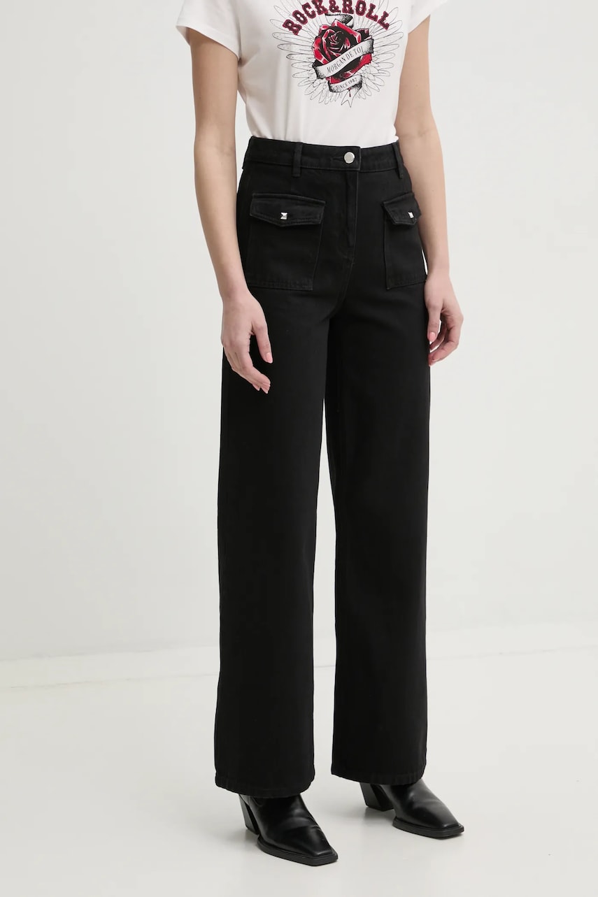 Morgan jeansi PWIDY1 femei high waist, PWIDY1 Morgan jeansi PWIDY1 femei high waist, PWIDY1