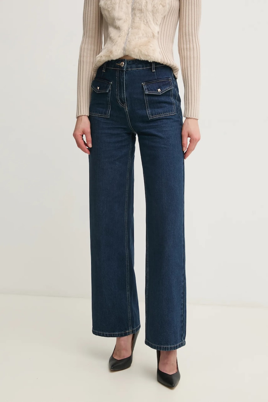 Morgan jeansi PWIDY femei high waist, PWIDY Morgan jeansi PWIDY femei high waist, PWIDY