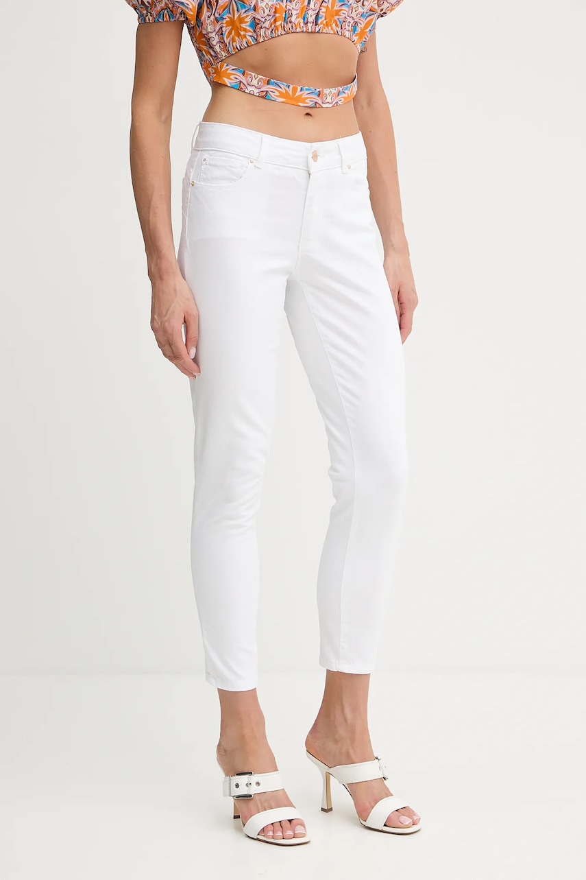 Fracomina jeans BELLA culoarea alb, FP25SV8000W67601