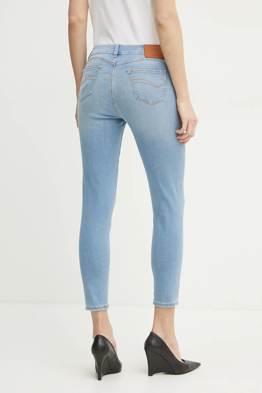 Τζιν παντελόνι Fracomina BELLA χρώμα: μπλε, FP25SV8000D46003 φωτογραφία