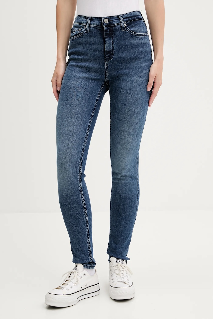 Tommy Jeans jeans culoarea bleumarin, DW0DW20064