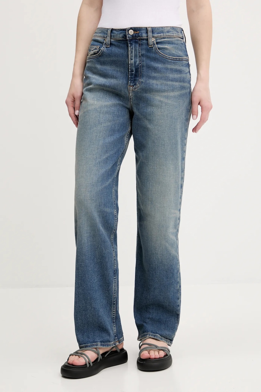 Tommy Jeans blugi high waist, DW0DW20586