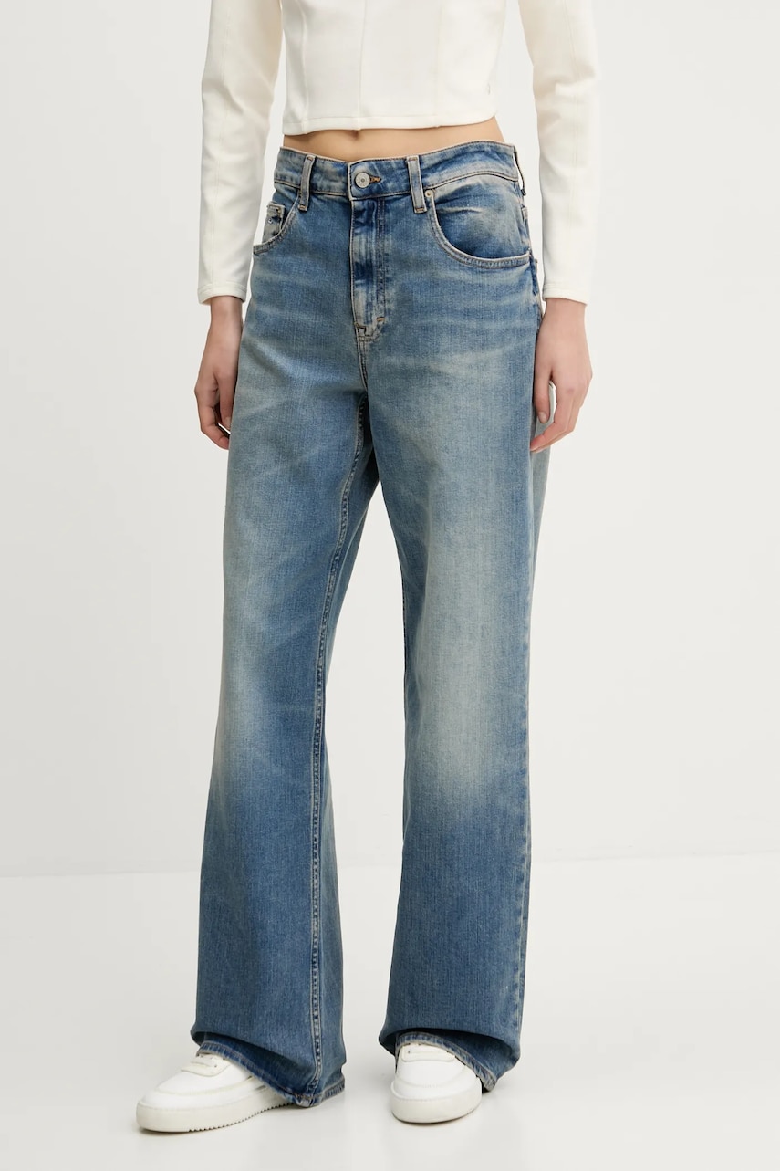 Tommy Jeans jeans femei high waist, DW0DW21280