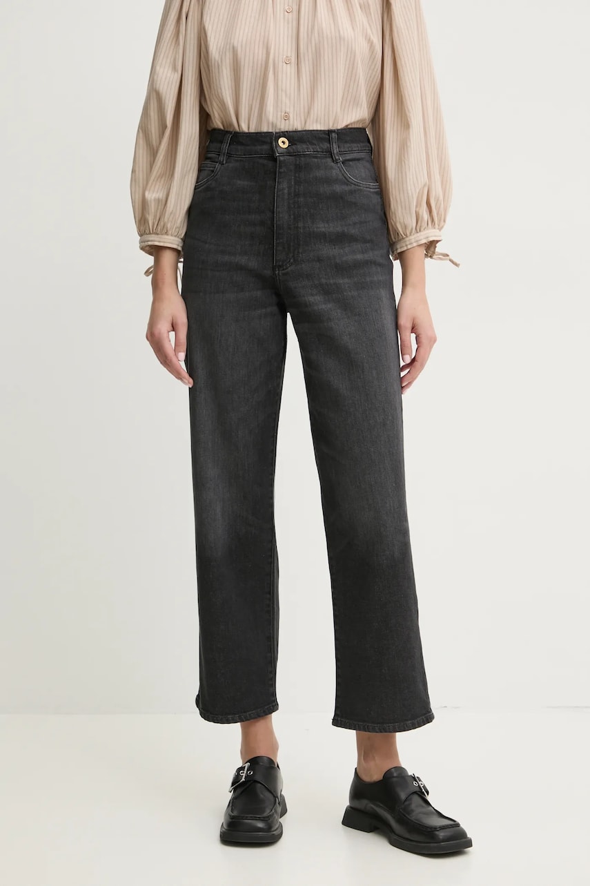 Sessun jeansi femei high waist, 22121002