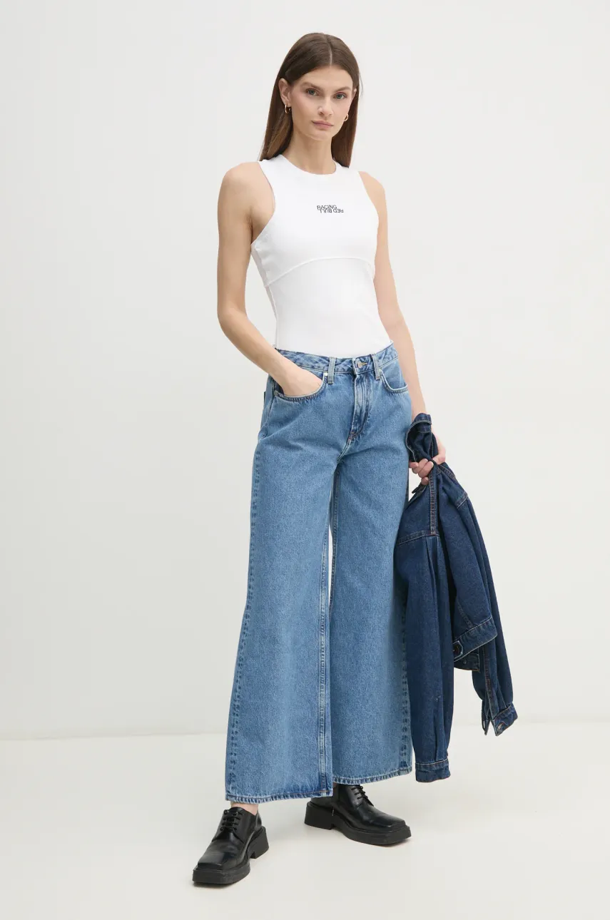 Джинсы Red Bull Racing x Pepe Jeans WIDE LEG JEANS женские RL200007R17 Джинсы Red Bull Racing x Pepe Jeans WIDE LEG JEANS женские RL200007R17
