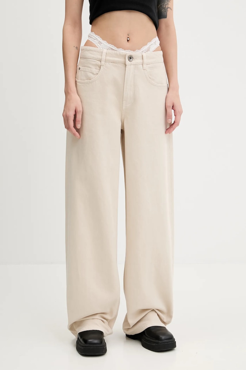 Miss Sixty jeans culoarea bej, 6S2JJ02100