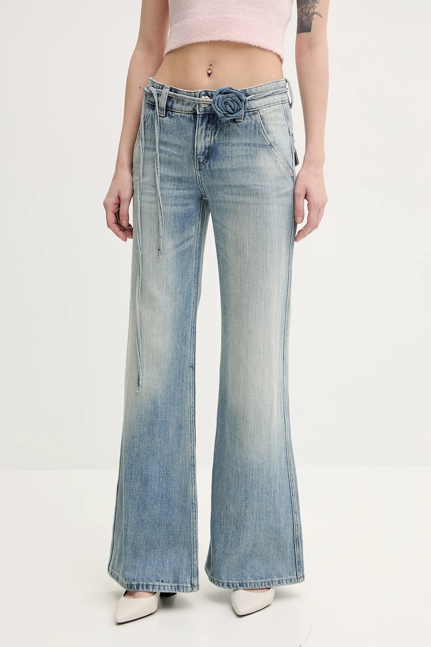 Miss Sixty jeansi femei medium waist, 6S1JJ48700