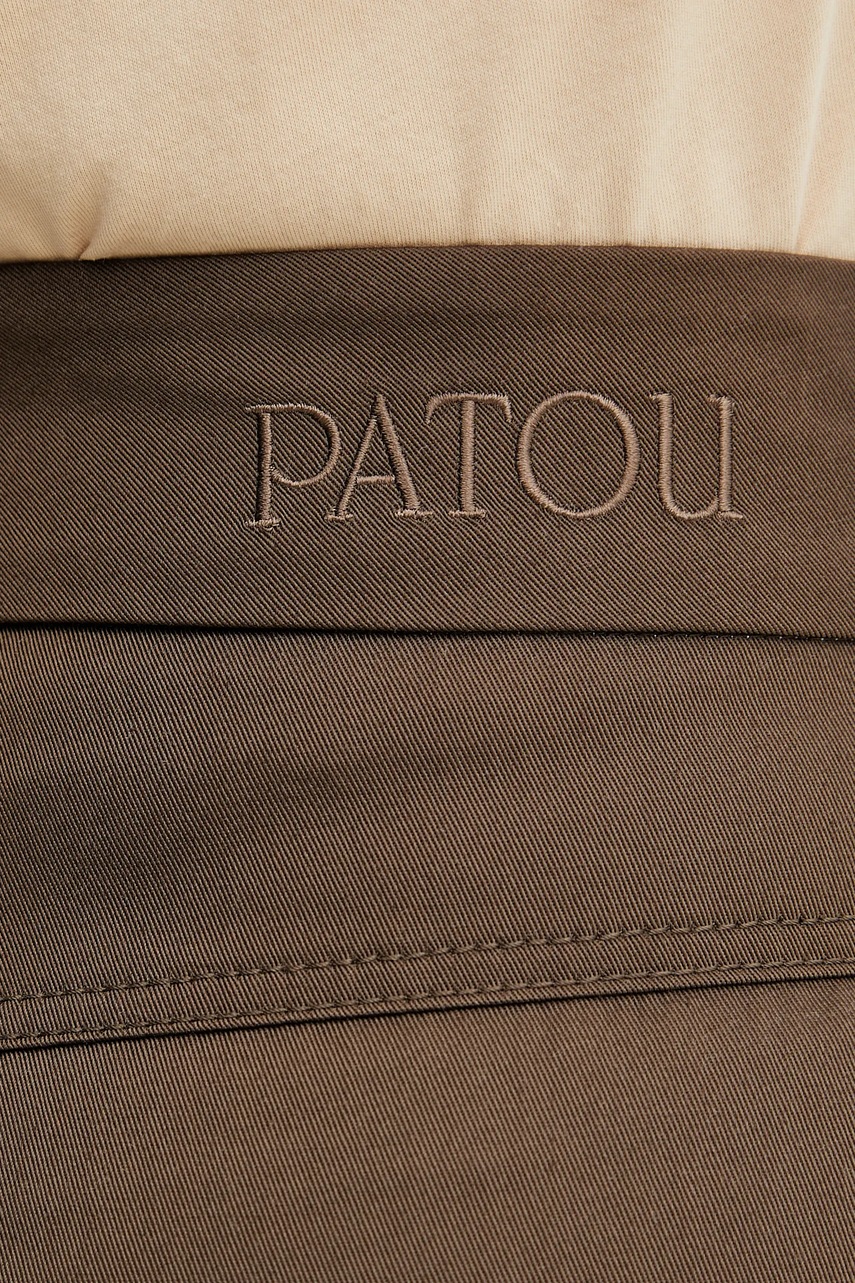 Παντελόνι Patou χρώμα: καφέ, TR0420074 φωτογραφία