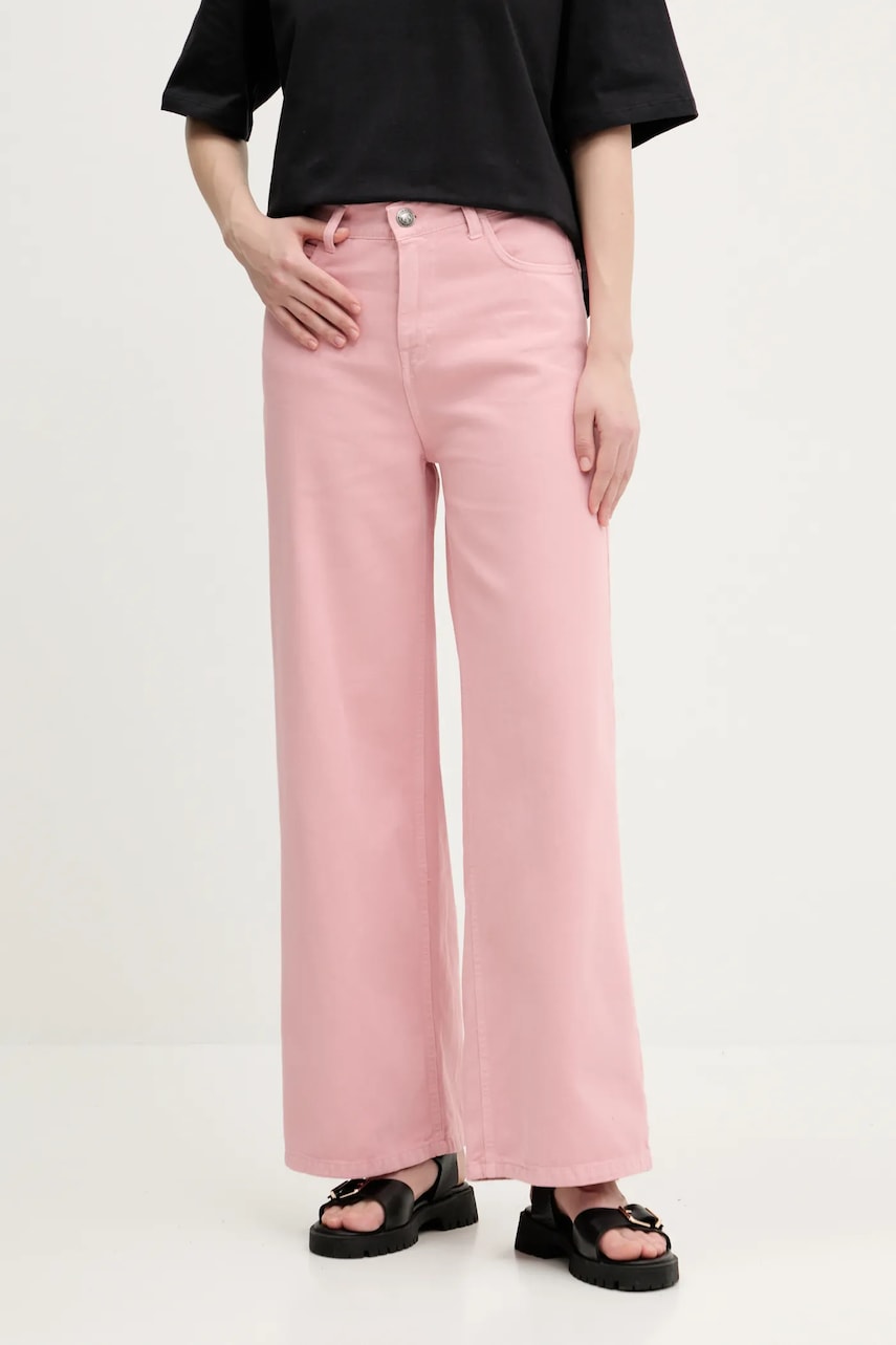 Kaotiko jeansi femei high waist, AQ025-01-K002