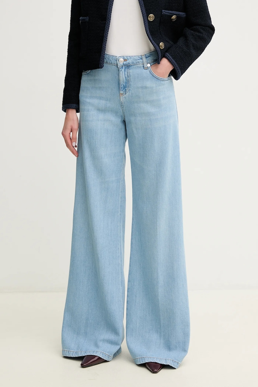 Ermanno Scervino jeans femei high waist, 56TP040EJ0 Ermanno Scervino jeans femei high waist, 56TP040EJ0