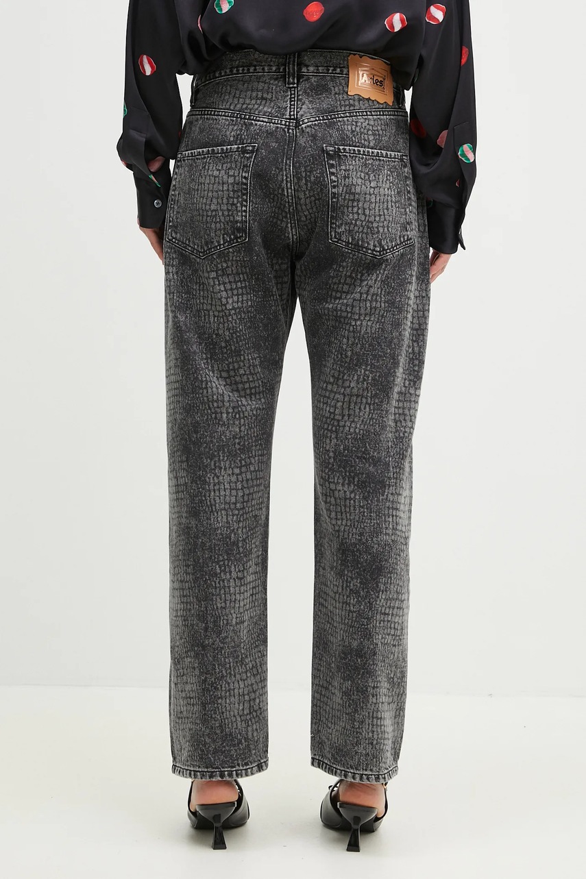 Aries jeansy bawełniane Lasered Croc Lilly Jean (zdjęcie 3)