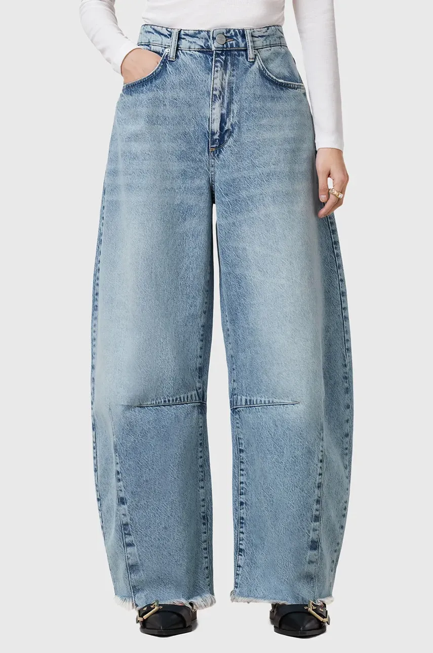 Джинсы AllSaints JETT BARREL женские высокая посадка W042EC Джинсы AllSaints JETT BARREL женские высокая посадка W042EC