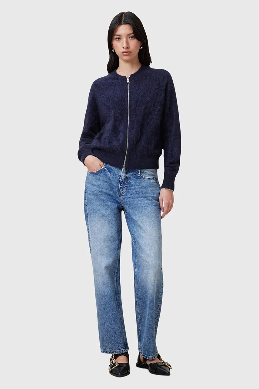 AllSaints jeansi IDA femei high waist, W079EA