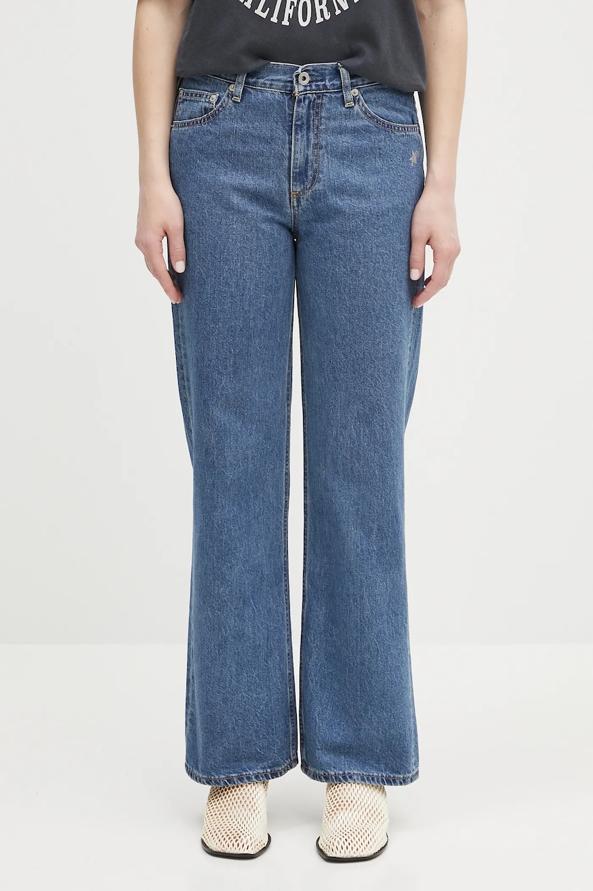 A Bathing Ape jeansy Crystal Ape Head Flare Denim
