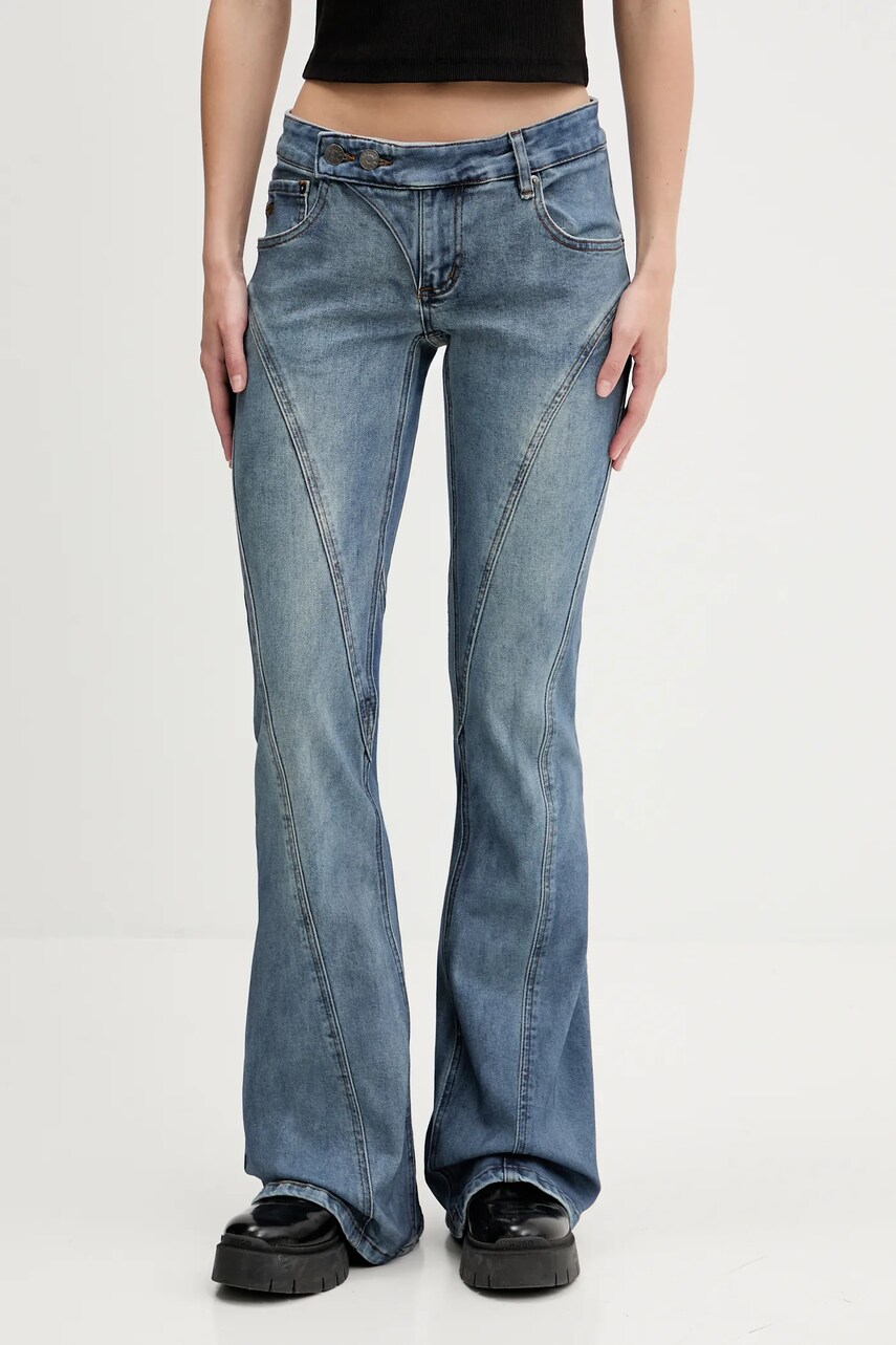 The Ragged Priest jeans high waist, RPSS251024DN