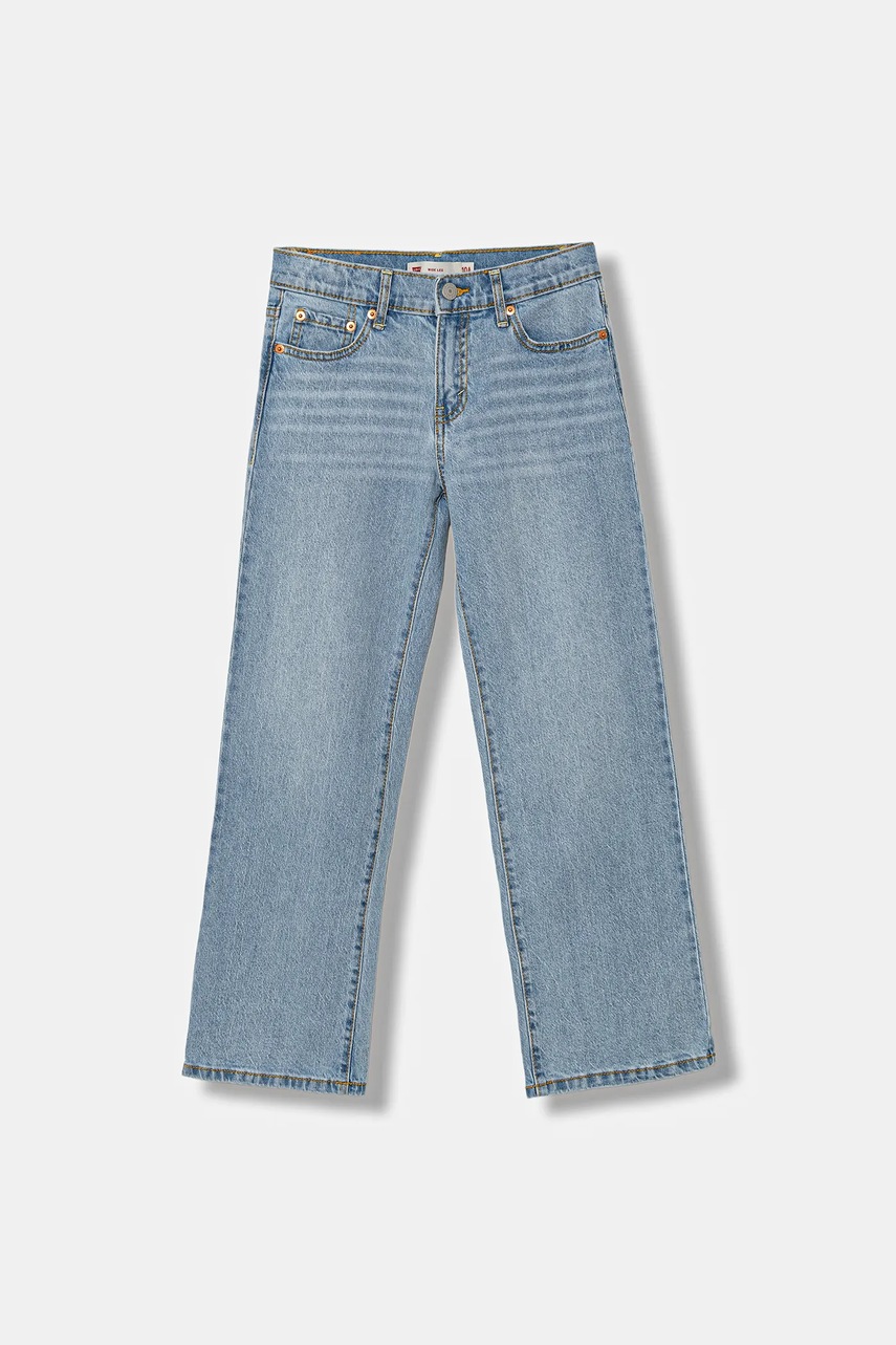 Levně Dětské rifle Levi's WIDE LEG JEANS 4EL007