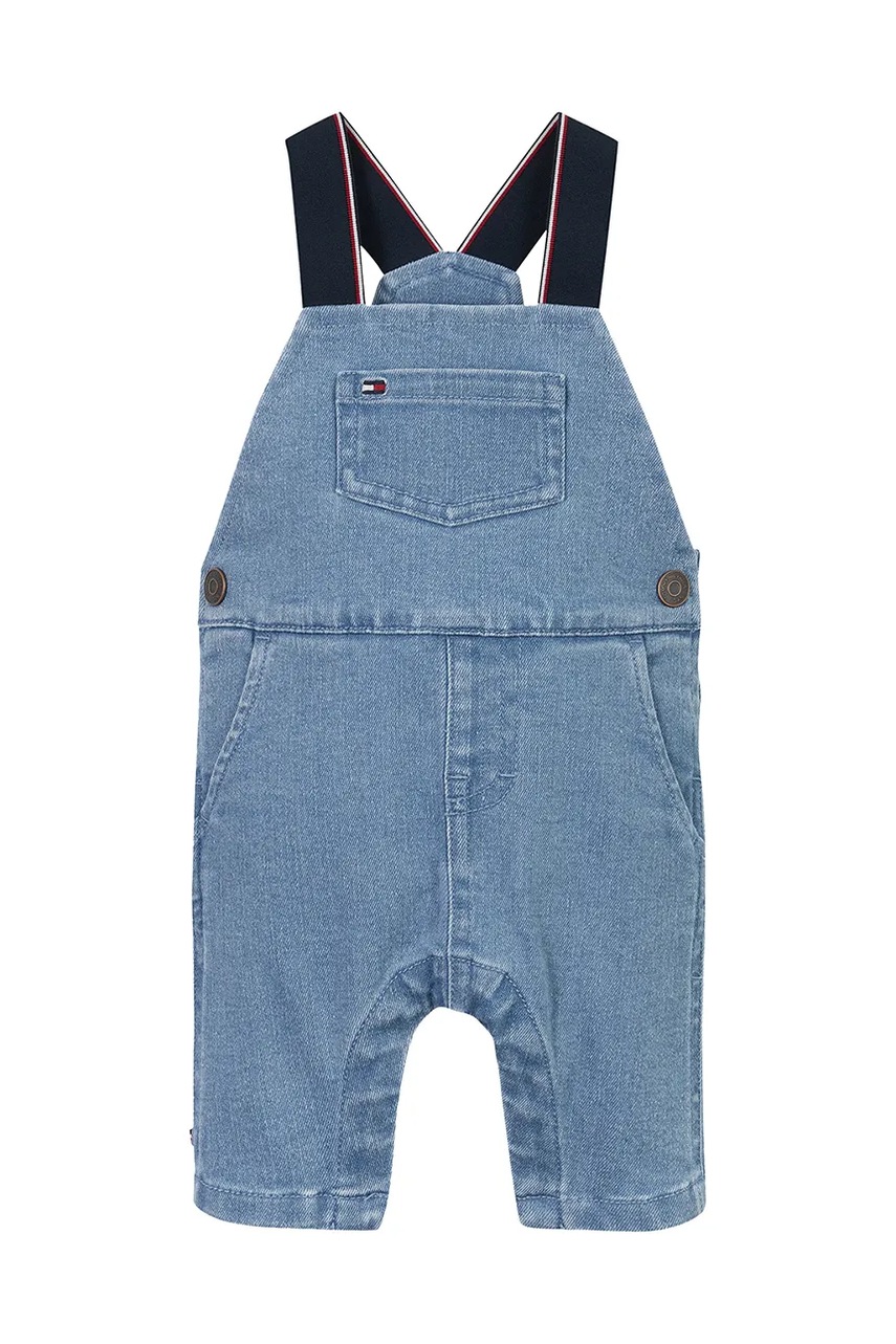 

Детски гащеризон Tommy Hilfiger в KN0KN01981, Син