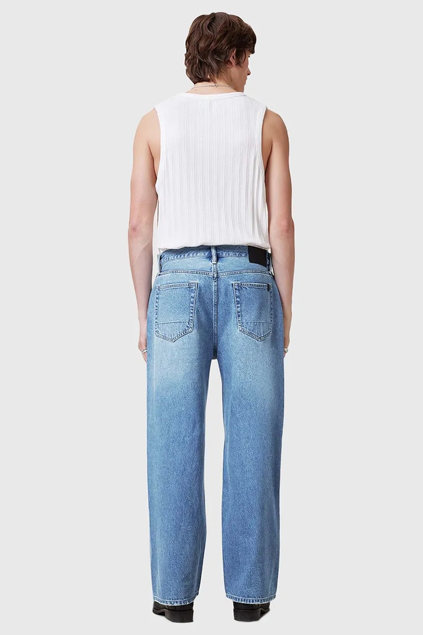 Βαμβακερό τζιν AllSaints LENNY M011EA φωτογραφία