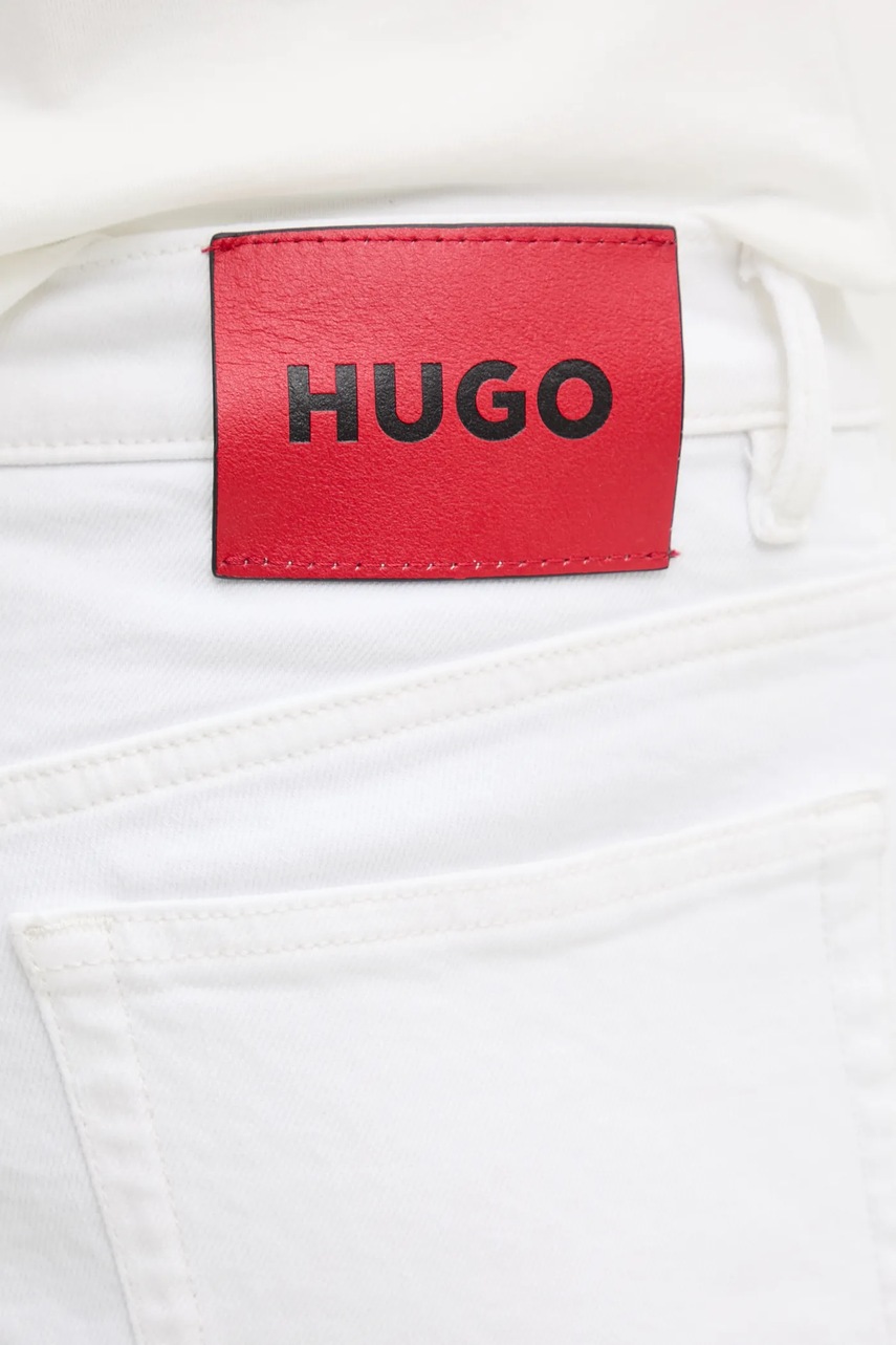 Джинси HUGO чоловічі колір білий 50530605 