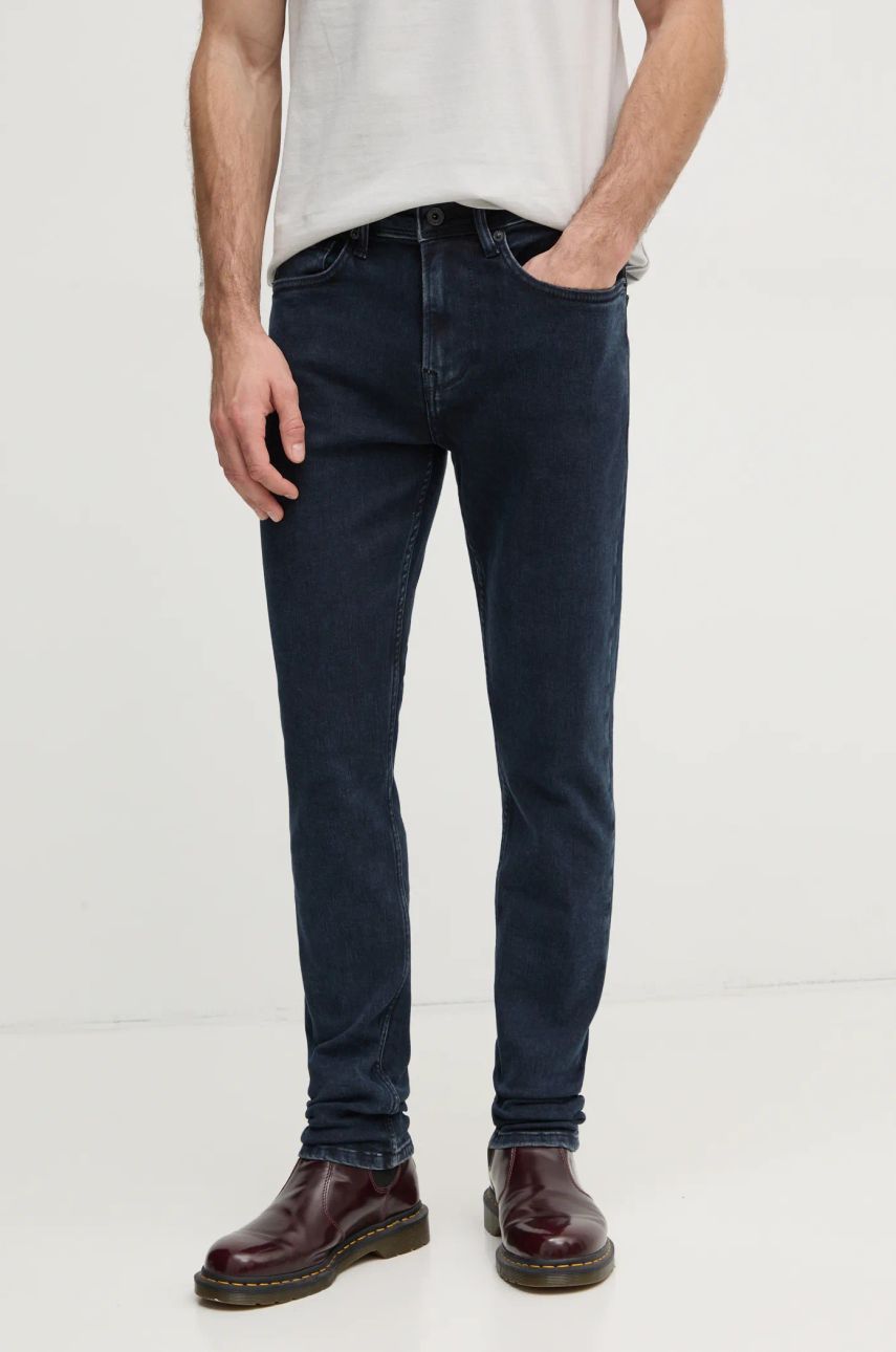 Pepe Jeans jeans SKINNY JEANS FINSBURY bărbați PM207387ED9