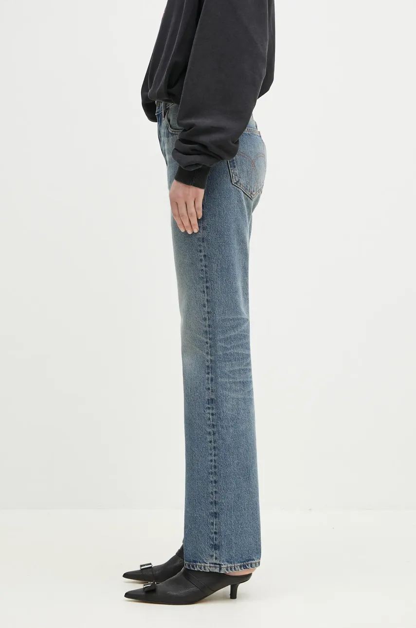 Джинсы Fiorucci Lollipop Heart Print Straight Fit Jeans U02SPDJE075DN02DN02 Джинсы Fiorucci Lollipop Heart Print Straight Fit Jeans U02SPDJE075DN02DN02