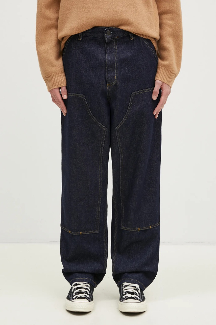 Džíny Carhartt WIP Double Knee Pant pánské, I032699.102
