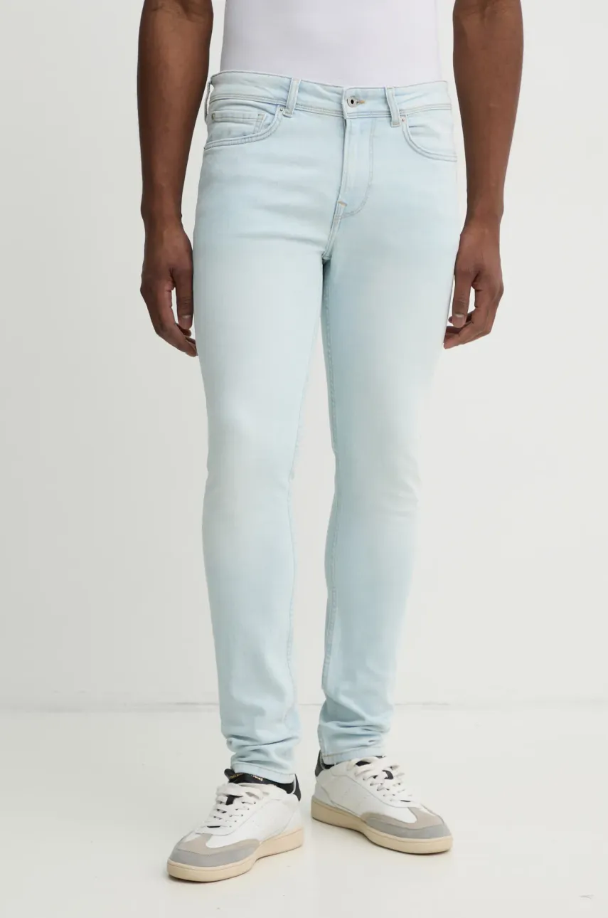 Pepe Jeans jeansi SKINNY JEANS FINSBURY barbati PM207387PG3