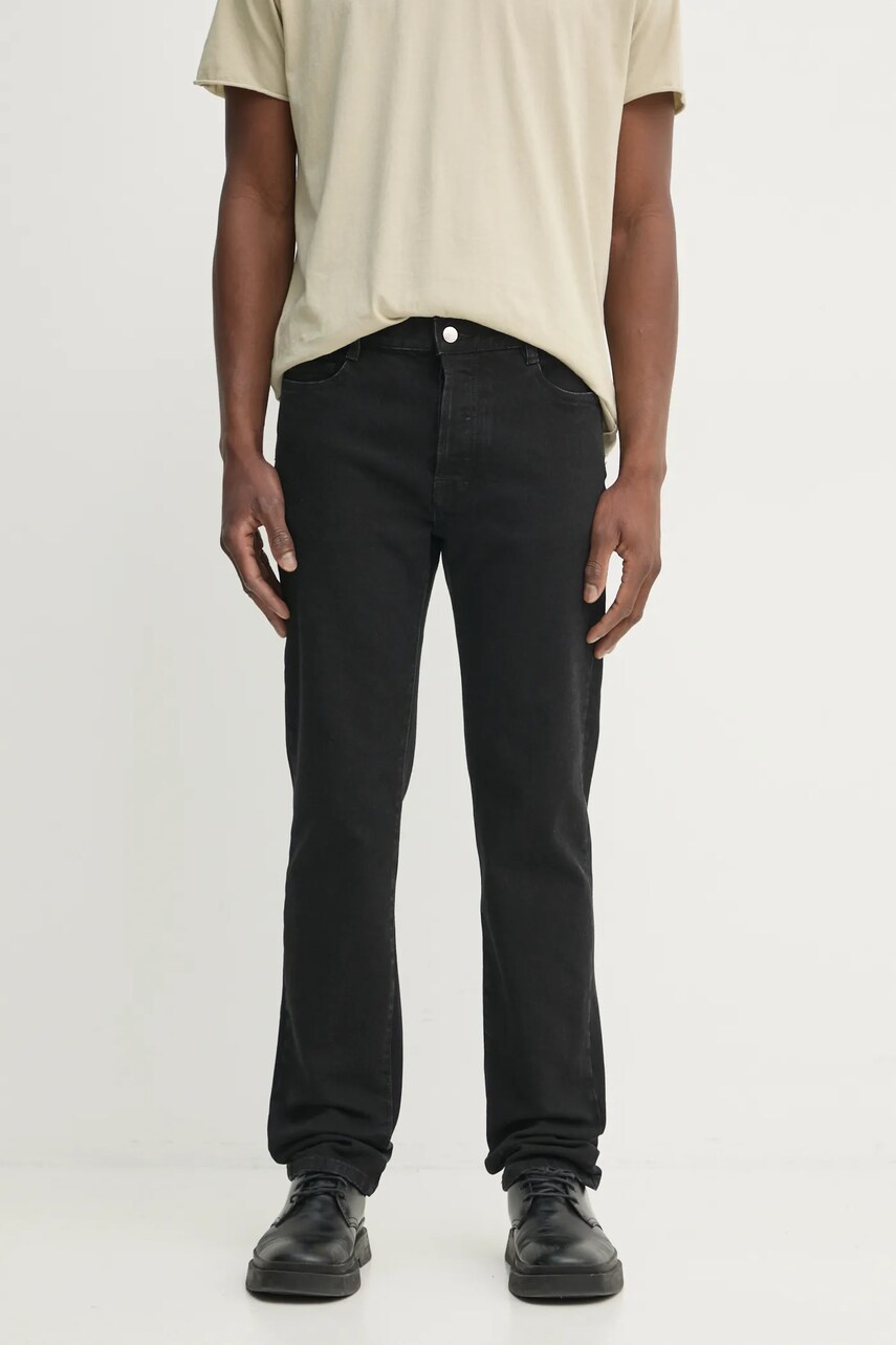 Filippa K jeansi barbati, culoarea negru, 30808
