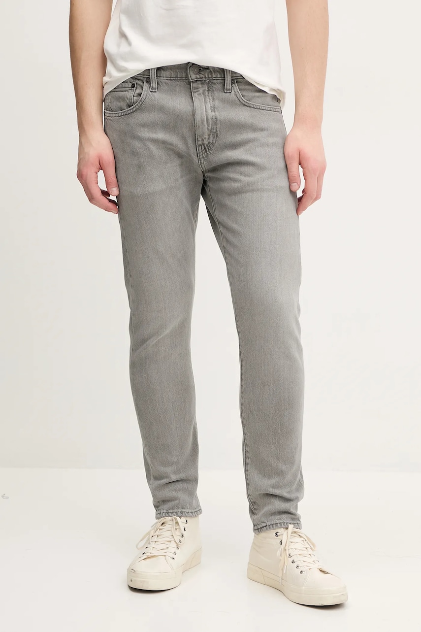 Levi's jeansi 512 SLIM TAPER barbati, culoarea gri, 28833 Levi's jeansi 512 SLIM TAPER barbati, culoarea gri, 28833
