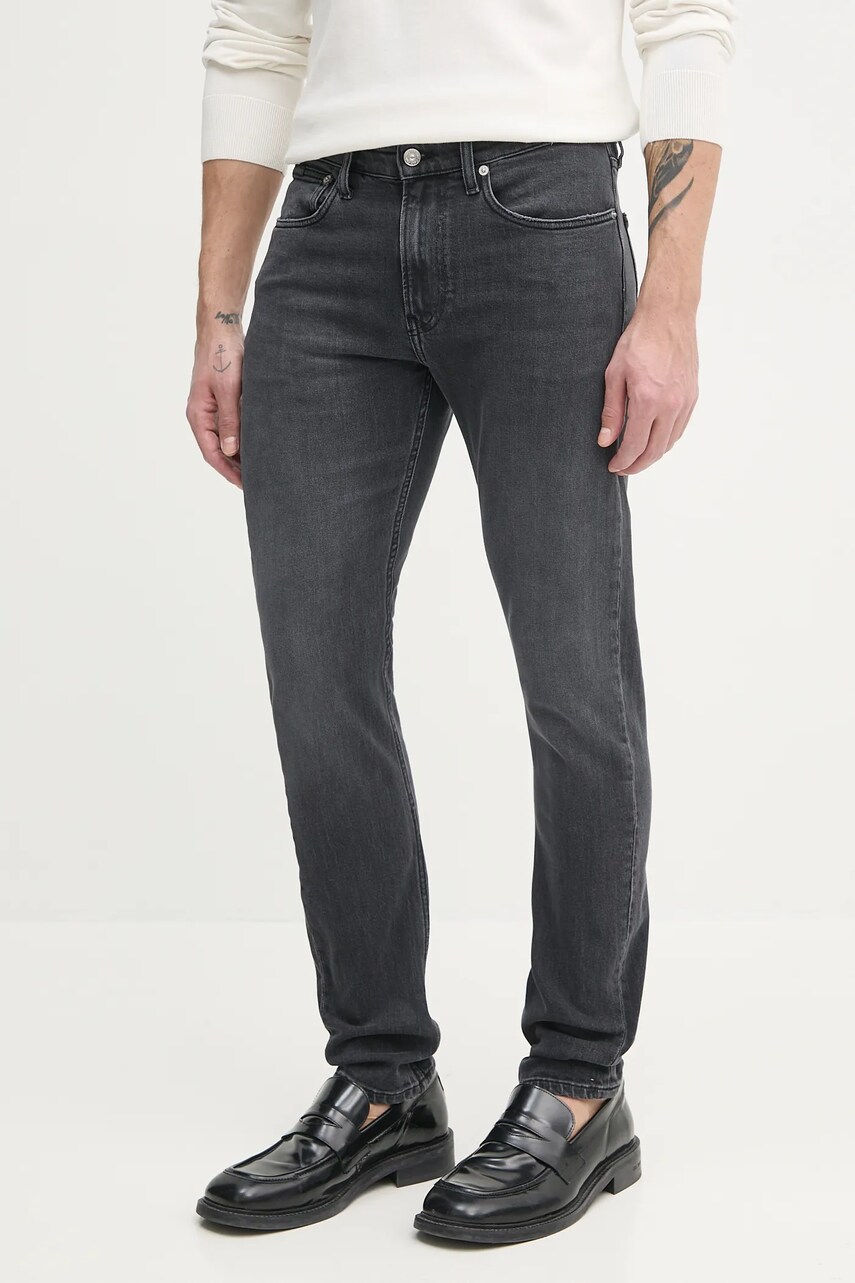 Levně Džíny Calvin Klein Jeans pánské, šedá barva, J30J327149