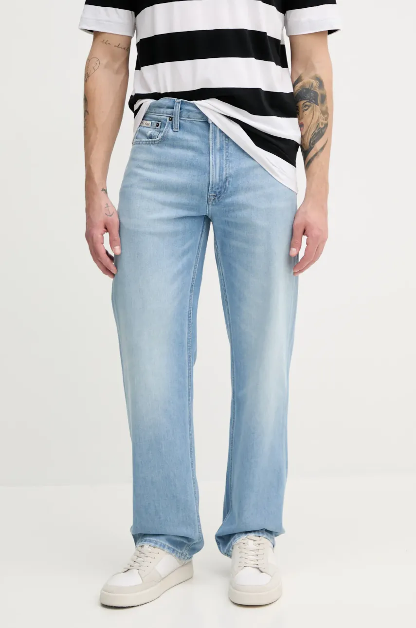 Levně Džíny Calvin Klein Jeans pánské, LV04RB706G