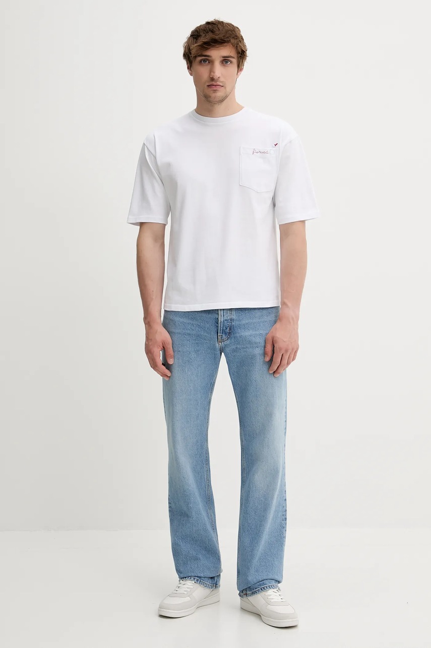 Джинсы Fiorucci Light Blue Straight Fit Jeans M02SMDJE075DN01DN01