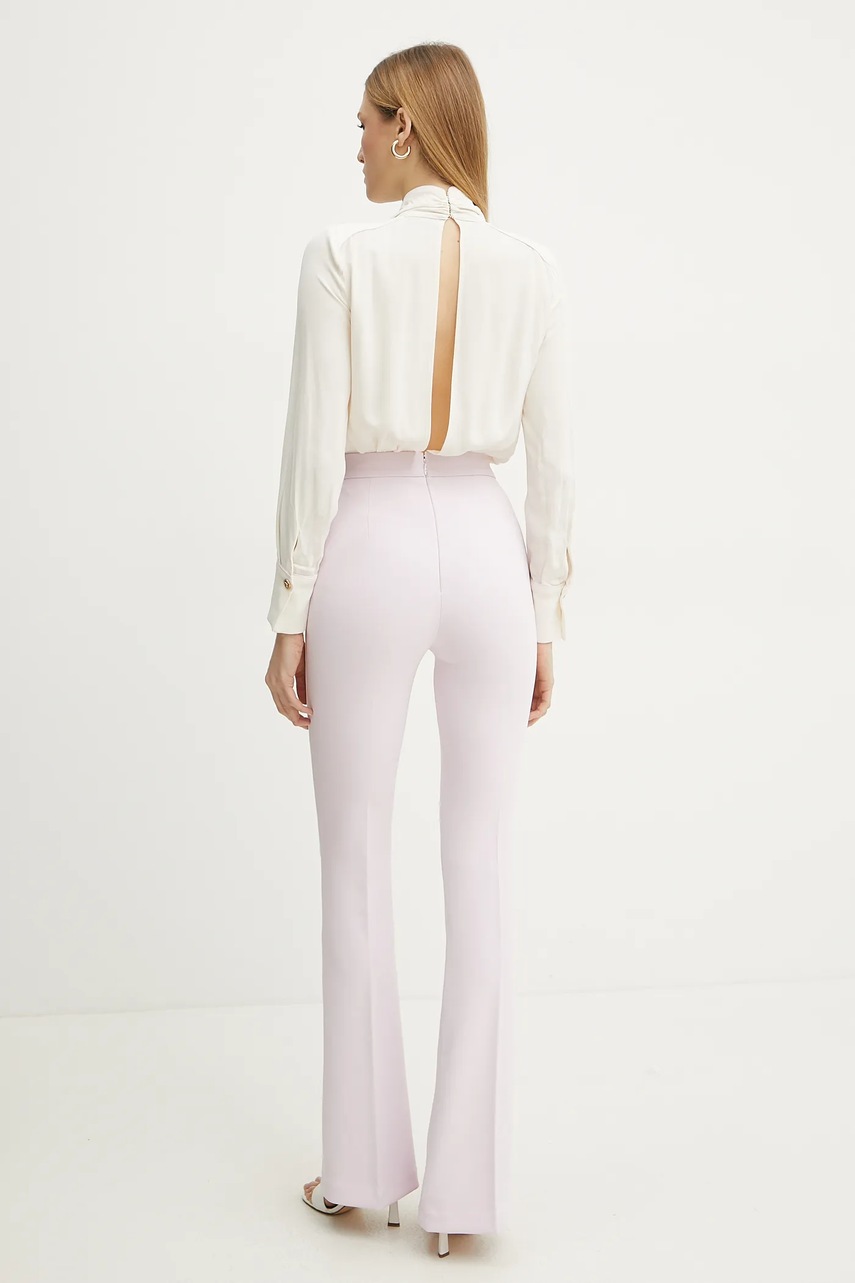 Ολόσωμη φόρμα Elisabetta Franchi χρώμα: μπεζ, TU04251E2 φωτογραφία