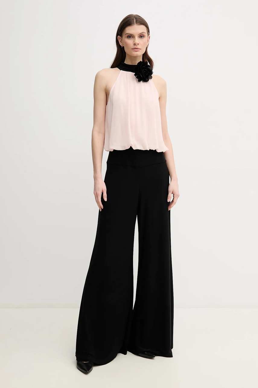 Joseph Ribkoff salopeta culoarea negru, cu decolteu rotund, 251745