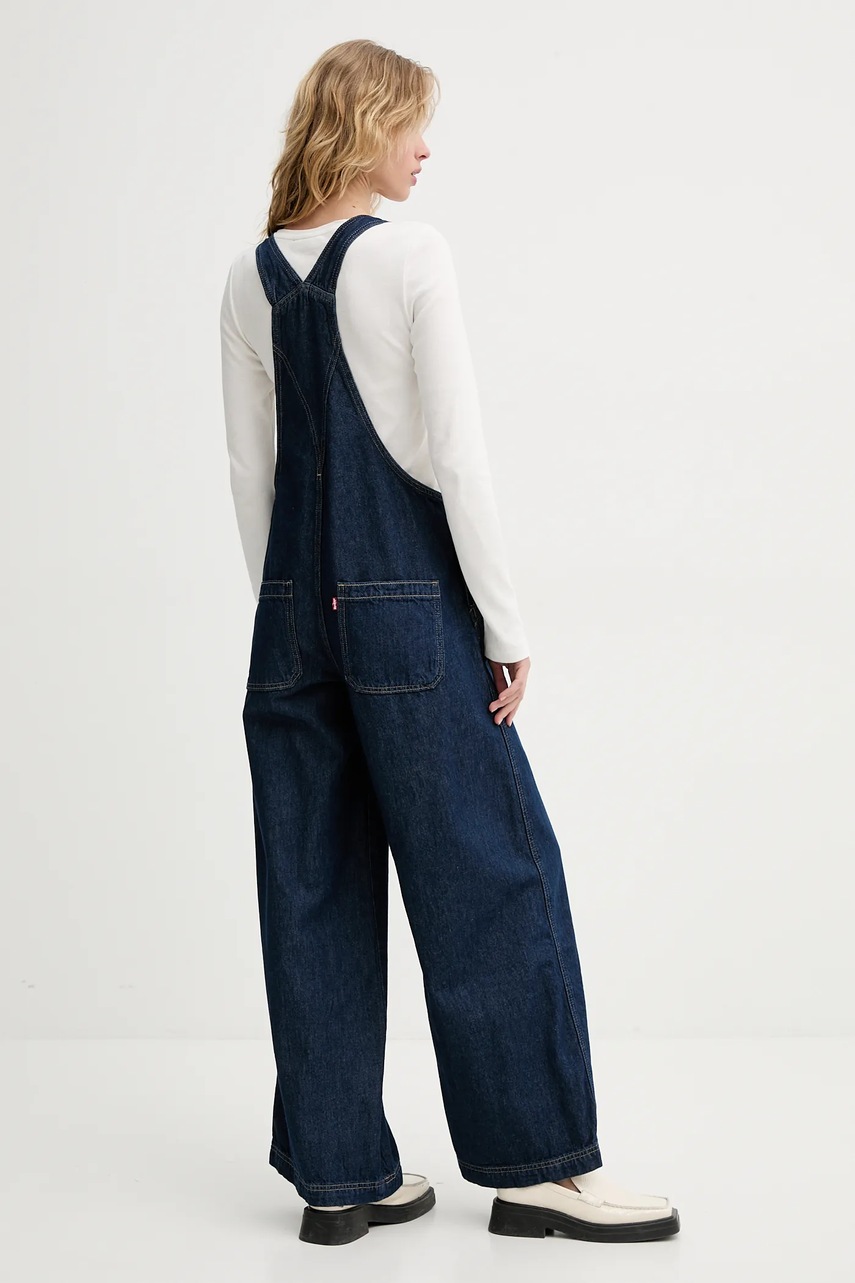 Levi's kantáros farmernadrág XL OVERALL női, 001V0 termék 2. képe