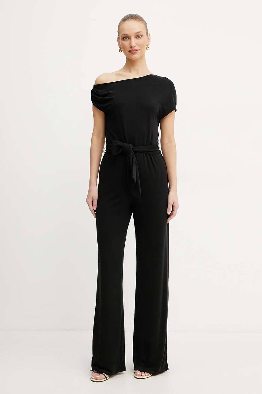 Ολόσωμη φόρμα Guess RUMI χρώμα: μαύρο, W5GD89 KCTB0 φωτογραφία