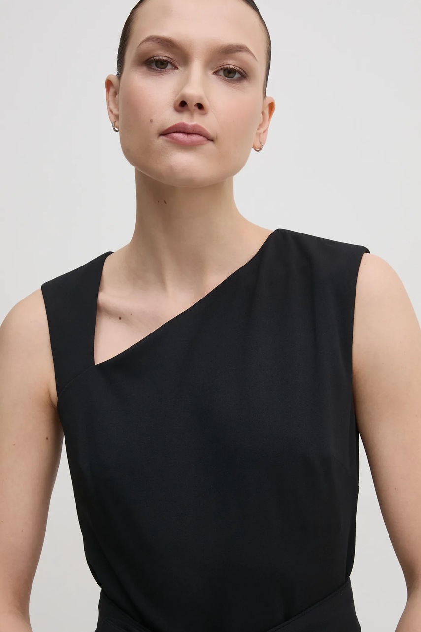 Ολόσωμη φόρμα Calvin Klein χρώμα: μαύρο, K20K208431 φωτογραφία